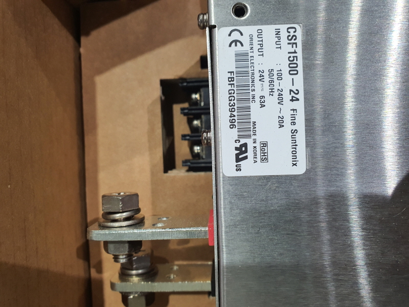 신동품(CSF1500-24) Switching Mode Power Supply 24V. 63A  Fine Suntronix